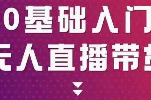 网红叫兽《抖音无人直播带货》一个人就可以搞定的直播带货实战课