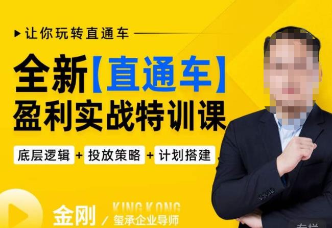 玺承·全新直通车盈利实战特训课，从底层逻辑详细拆解，从底层，策略到搭建，让你玩转直通车