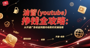 油管(youtube)挣钱全攻略:从开通广告收益到国内收款的实操指南(更新)插图 油管(youtube)挣钱全攻略:从开通广告收益到国内收款的实操指南(更新)