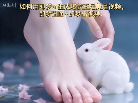 如何用即梦ai生成爆款玉足美足视频,即梦出图+即梦出视频,快速涨粉插图 如何用即梦ai生成爆款玉足美足视频,即梦出图+即梦出视频,快速涨粉