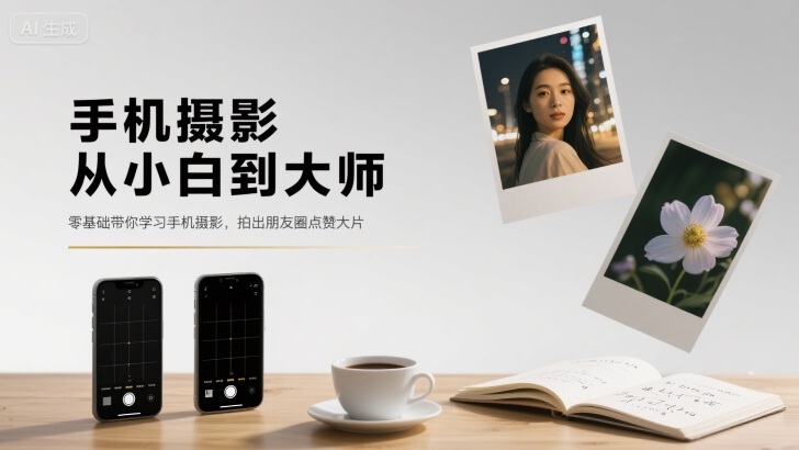 手机摄影从小白到大师,零基础带你学习手机摄影,拍出朋友圈点赞大片插图 手机摄影从小白到大师,零基础带你学习手机摄影,拍出朋友圈点赞大片